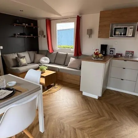 캠프장 Mobil 40m2, Bonne Anse Siblu 4 Etoiles 레 마트